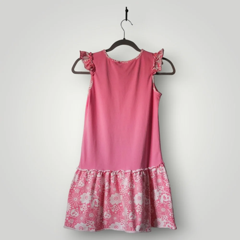 Disney Store Girls‎ Large Pink Princess Dress Belle Cinderella Aurora Sleeveless